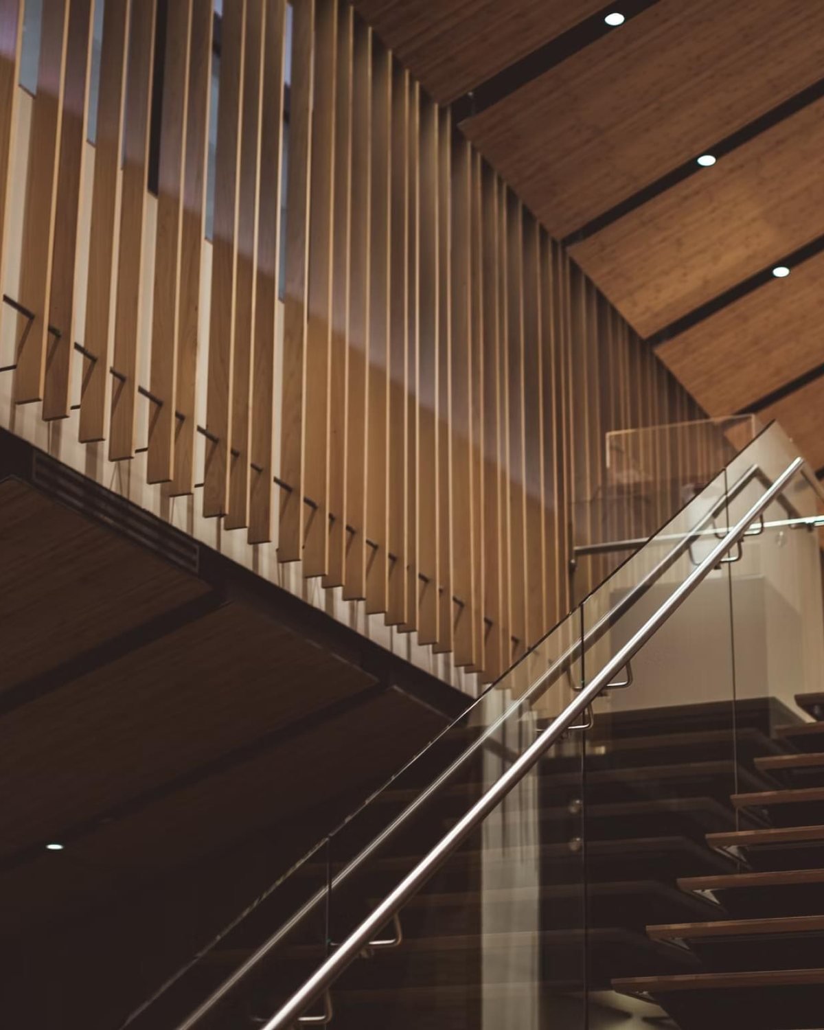 Interior architecture of a high-end development